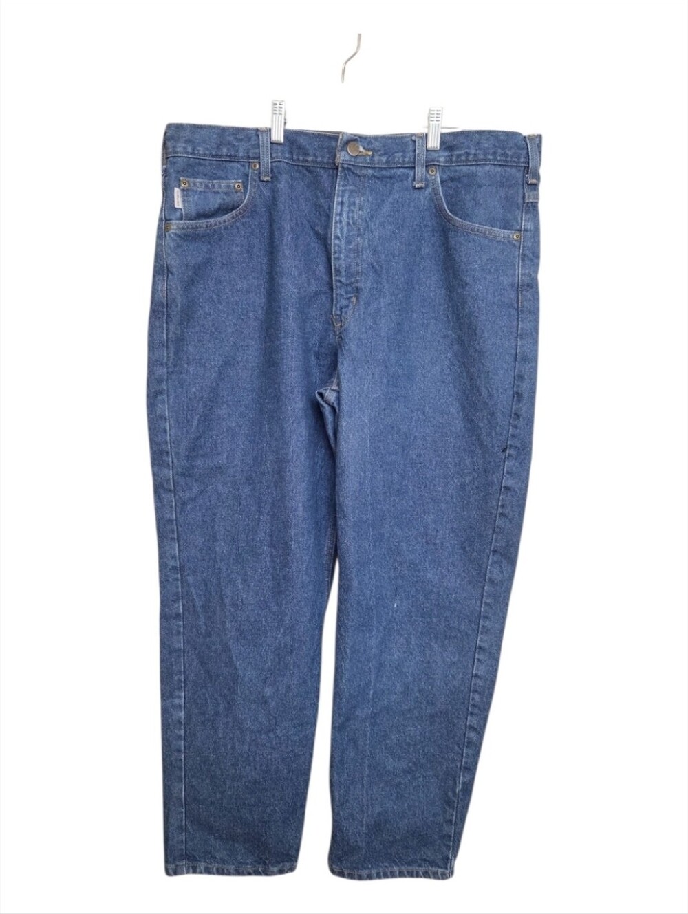 Carhartt Men's Straight Leg Blue Denim Jeans